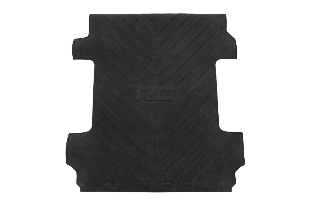 GMC Sierra 3500HD Bed Mat - Rough Country - RC Logo - '20-'25
